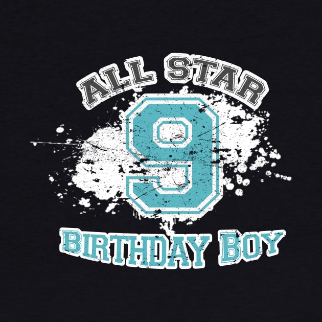 all star varsity birthday boy by LND4design